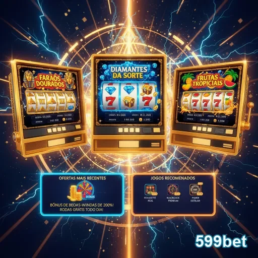Ilustração de Diversão com Slots Variados