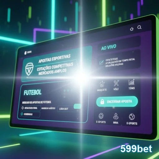 Ilustração de Acesse a plataforma 599bet com sistemas de segurança avançados